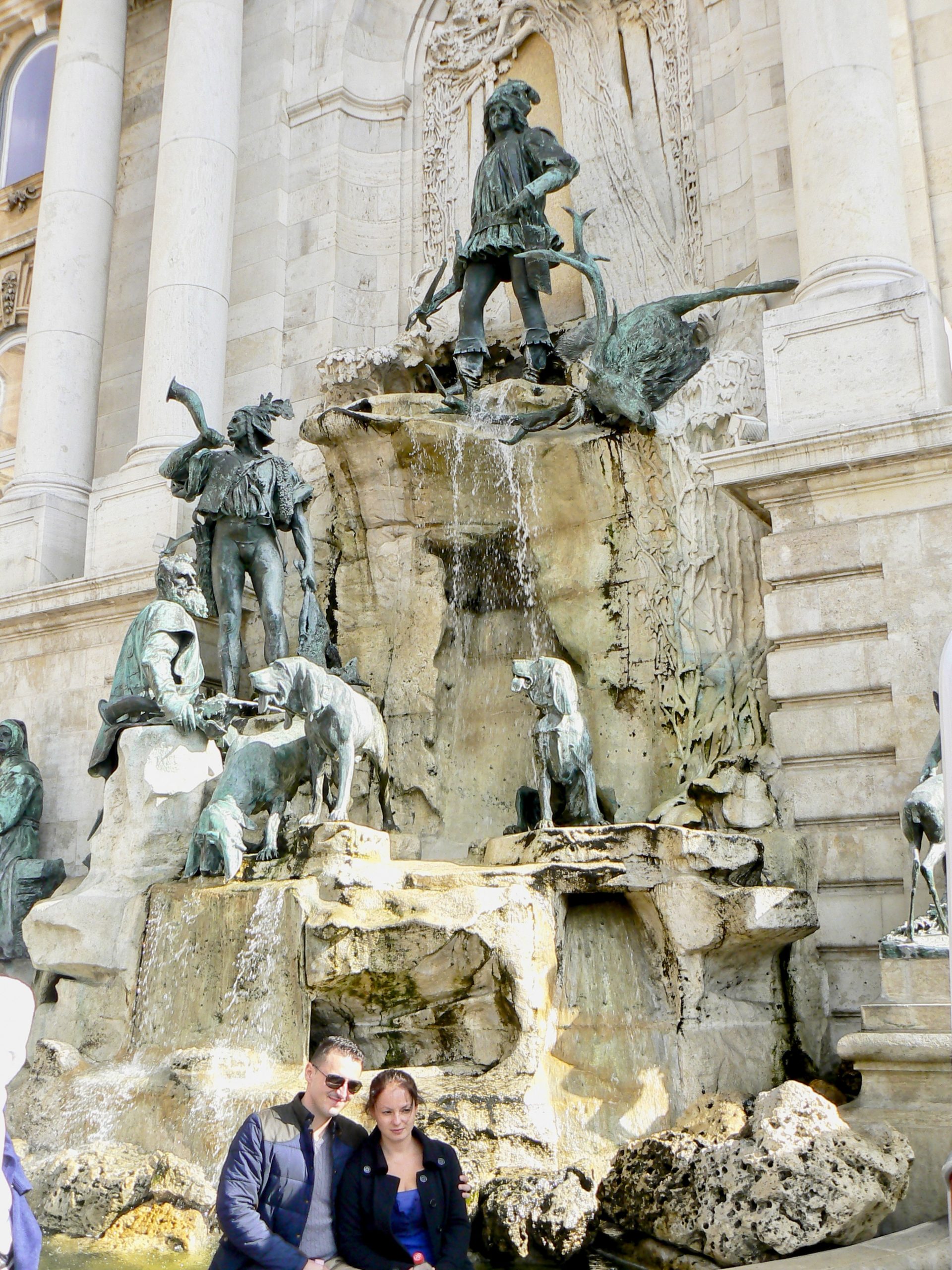 Mátyás kútja – fontána krále Matyáše na Budínském hradě