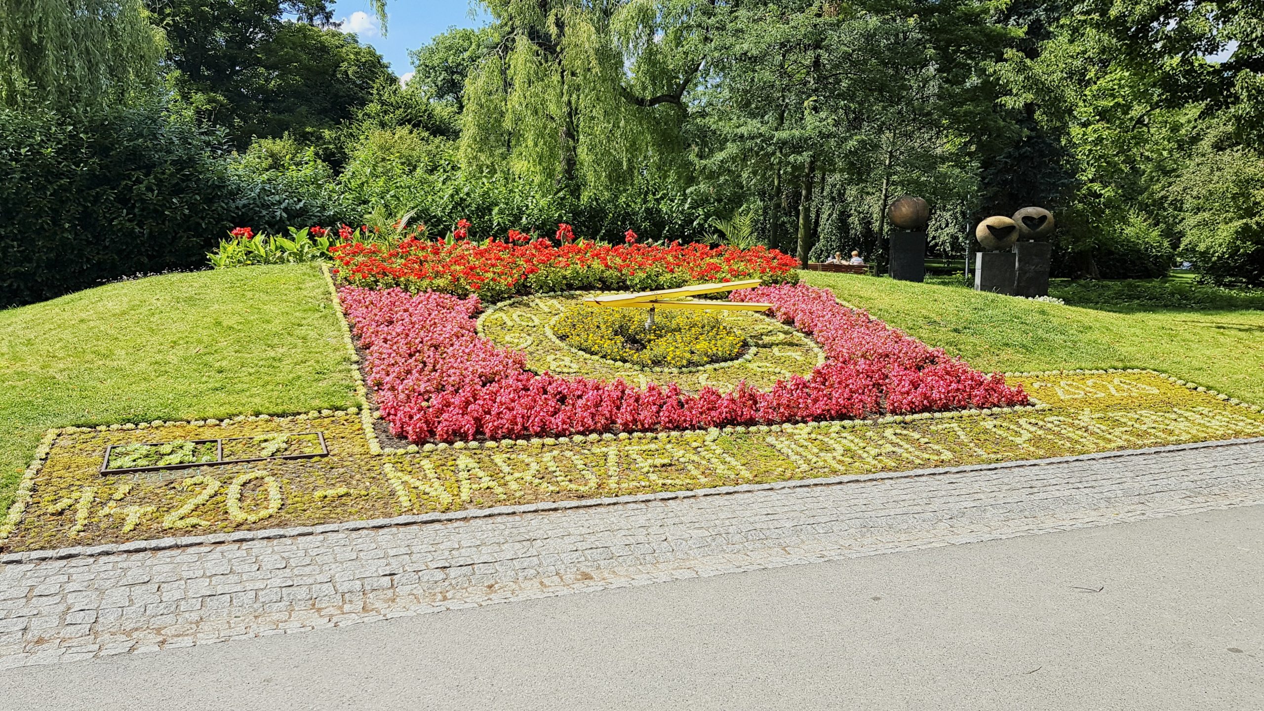 Květinové hodiny, Poděbrady