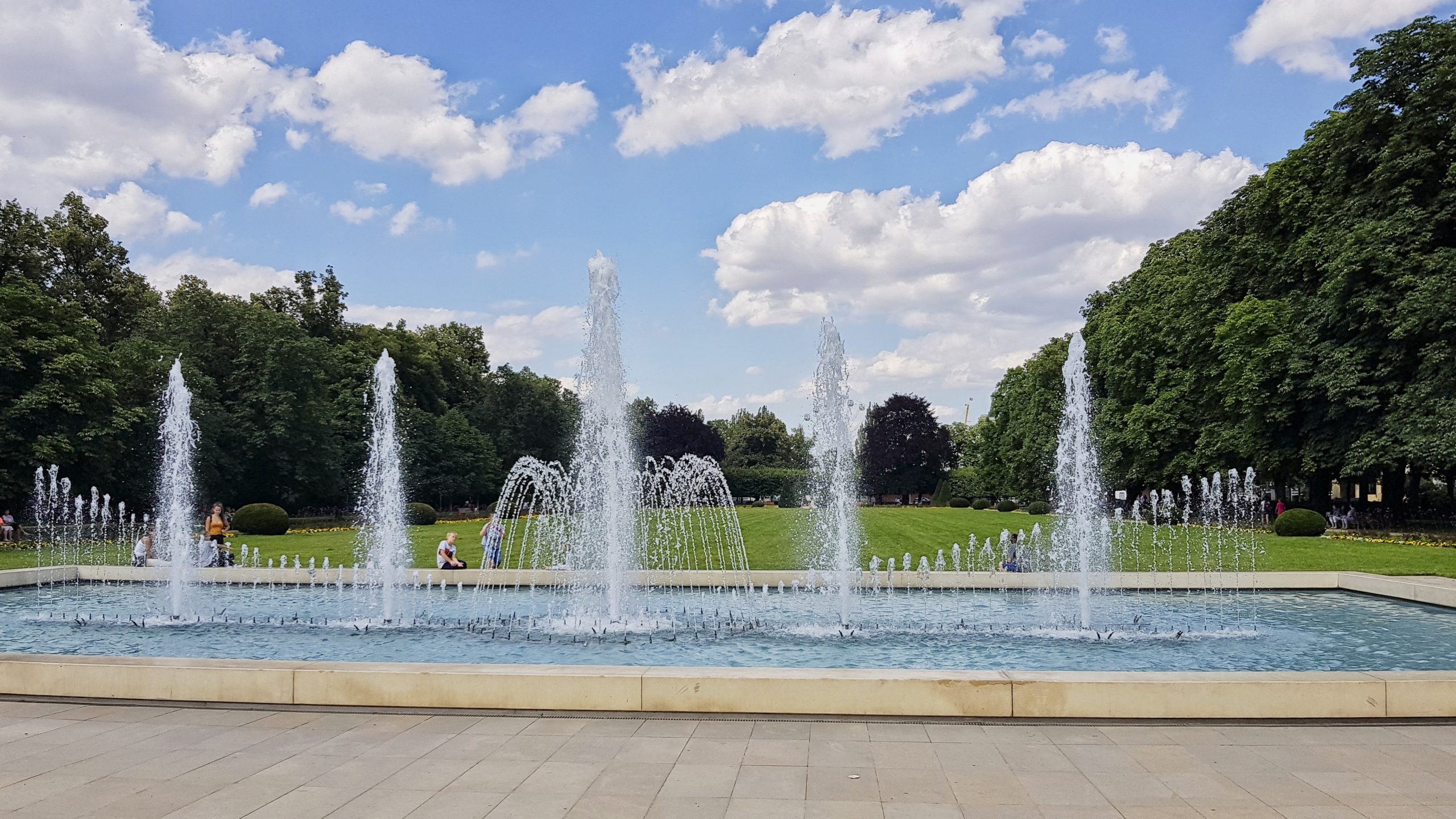 Fontána u kolonády, Poděbrady